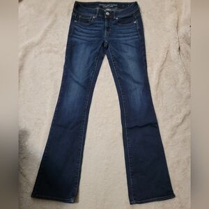American Eagle Darkwash Bootcut Jeans  Midrise